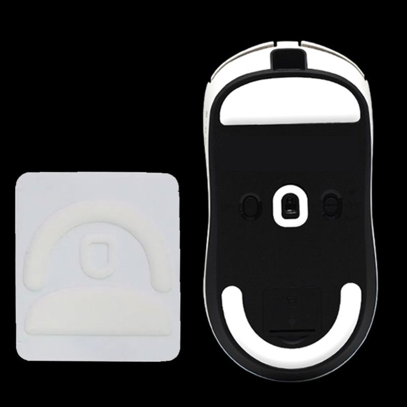 Esportstiger Ice Mouse Skates Stickers Mouse Feet Pad Round Glides Curveds Edges for ATK A9 Plus Ultra Mouse