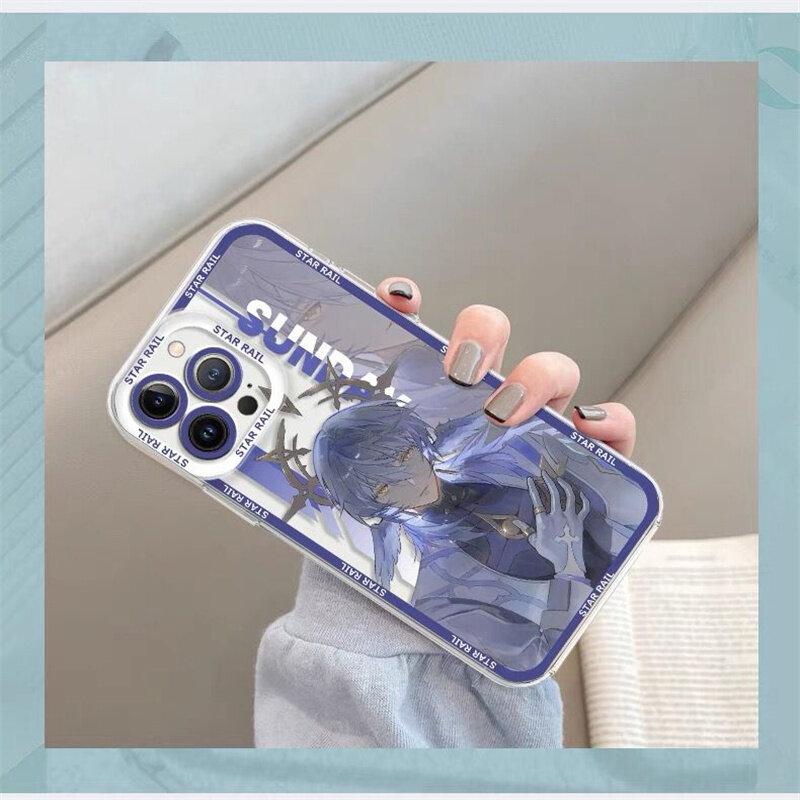Honkai Star Rail Sunday Case For Samsung S24 S21 S22 S23 S30 S25 Plus Ultra S20 S21 S23 S24 FE A55 A35 A15 A25 A54 Cover Clear