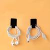 50pcs Heavy-Duty Self-Adhesive Cable Clips - for Desk, Wall, Under Cabinet, Home, Gaming, Workshop,USB-C, HDTV, Power Cables