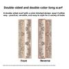 High-end Double-sided Botanical Print Sunscreen Scarf - Women's Trendy, Versatile Shawl