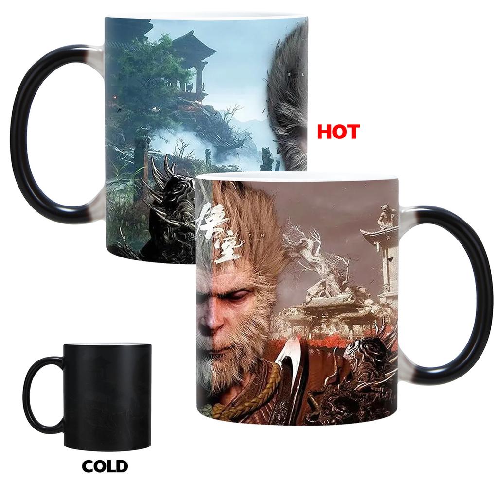 Black Myth Black Myth Ceramic Coffee Mark Cup Tea Cup Temperature Changing Cup Wukong Wukong