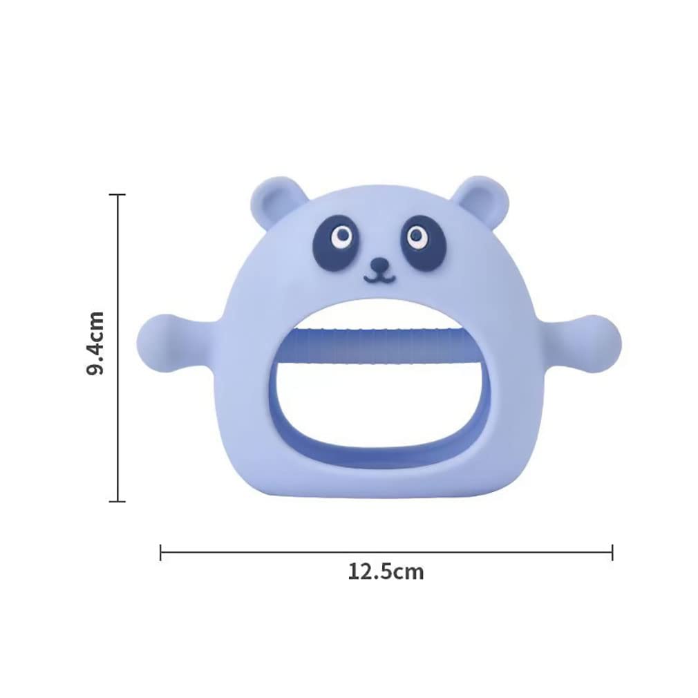 Baby Teething Wrist Toy, Various Cute Shapes, Relieves Teething Pain, Protects Hands from Biting, Food-Grade, Safe, Non-Toxic, BPA-Free, Ages 3-12