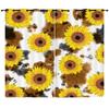 Curtain Rugby Sunflower 3D Digital Printing Blackout Curtain Punching