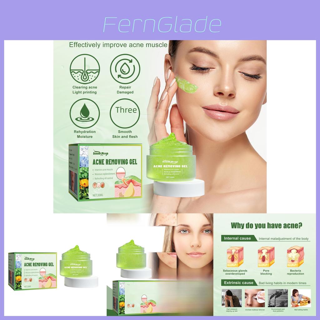 South Moon Acne Gel For Clear And Radiant Skin 30ml Blemish Reducing Formula