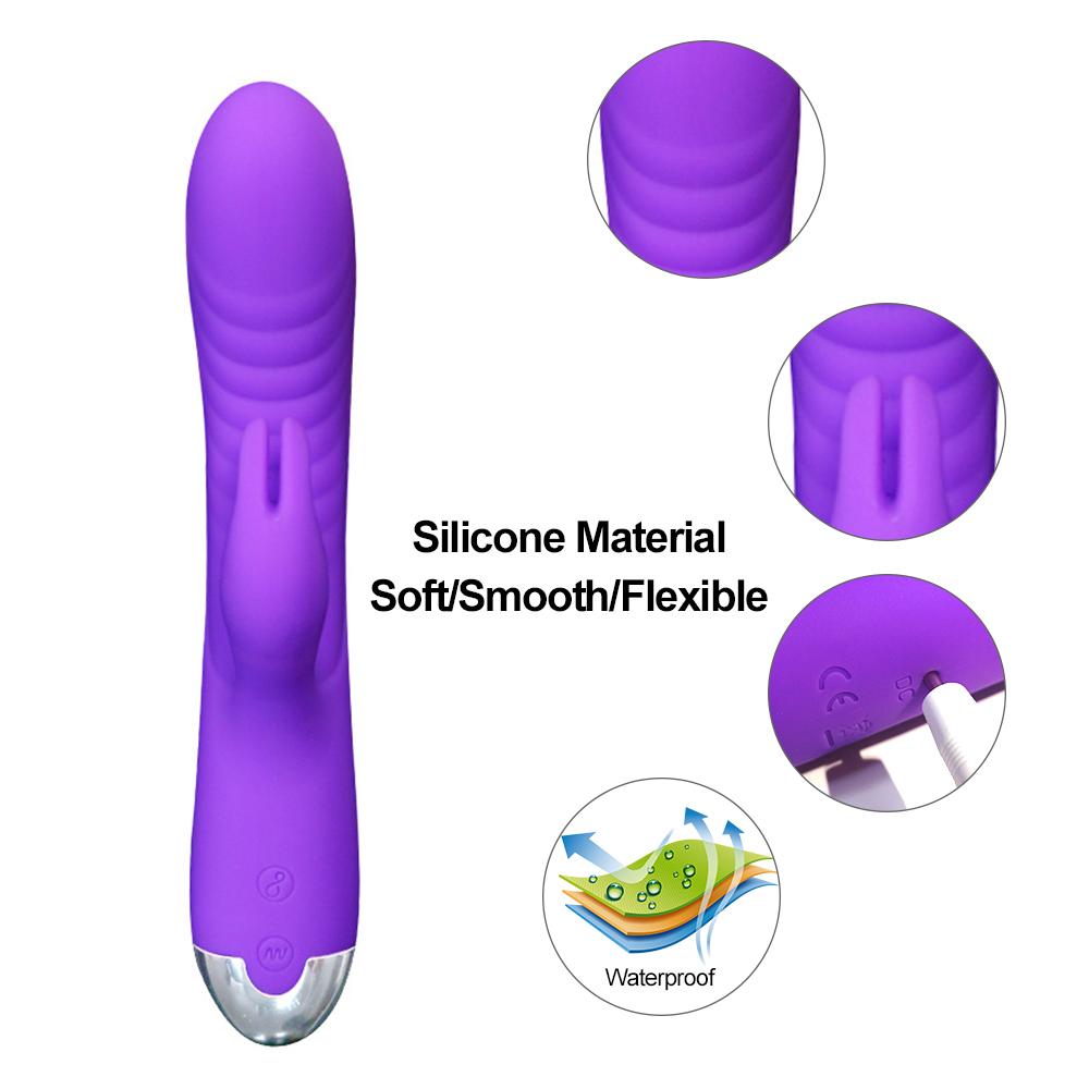 Powerful Dildos Rabbit Vibrator for Women Clitoris Stimulator G Spot Vibrator Female Vagina Massager Sex Toys 18goods for Adults