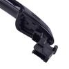 2Pcs Rear Left or Right Exterior Outside Door Handle Fit for Toyota Rav4 2017 2018    Black Plastic