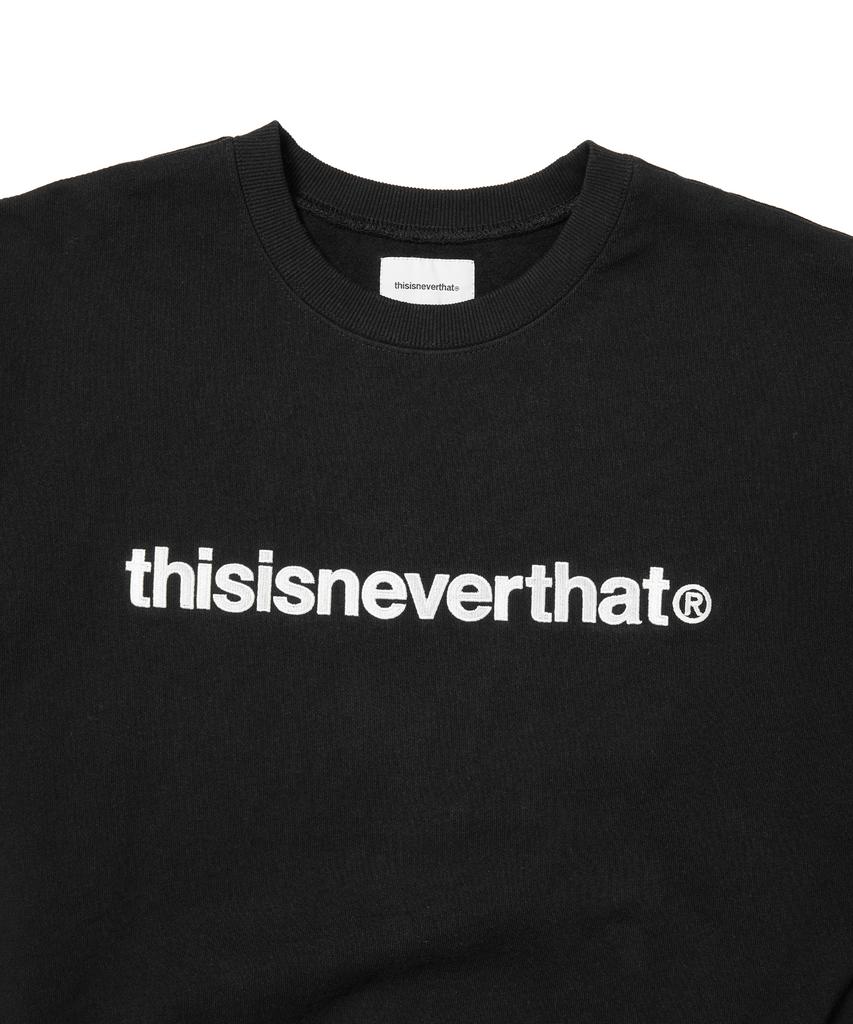 THISISNEVERTHAT T-Logo Crewneck Black