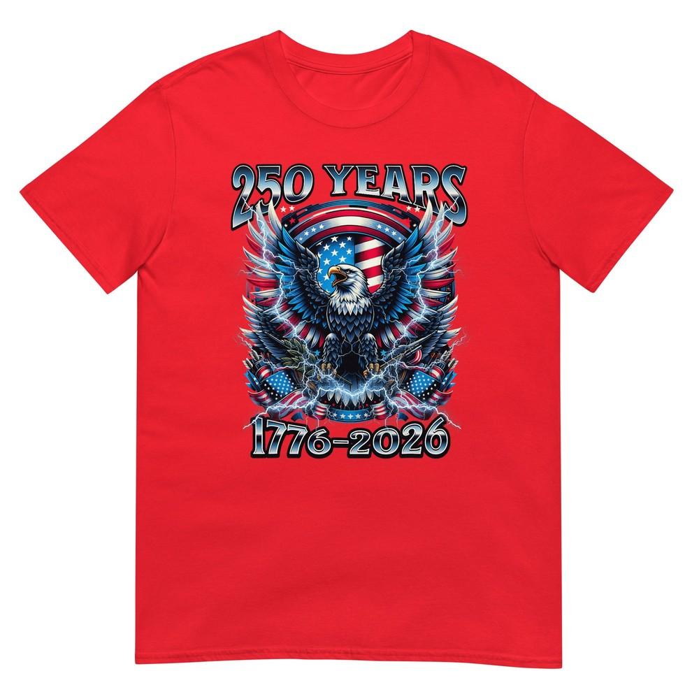 250 Years America Anniversary 250th Independence Tshirt S