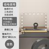Large Size LED Tabletop Makeup Mirror with Lights Influencer Style for Home/Dorm Bedroom Desktop High-End Feel Dressing Mirror