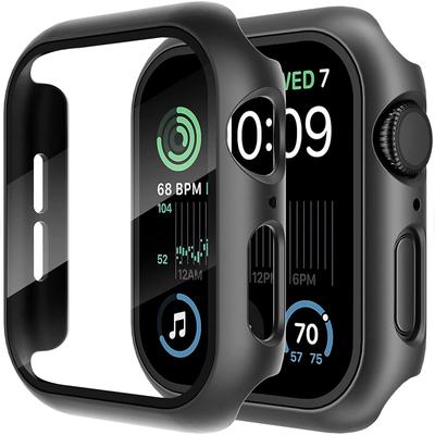 Glass+Cover For Watch Case 11 10 9 8 7 6 SE 5 Accessorie Screen Protector iWatch Serie 44mm 40mm 41mm 45mm 42mm 46mm