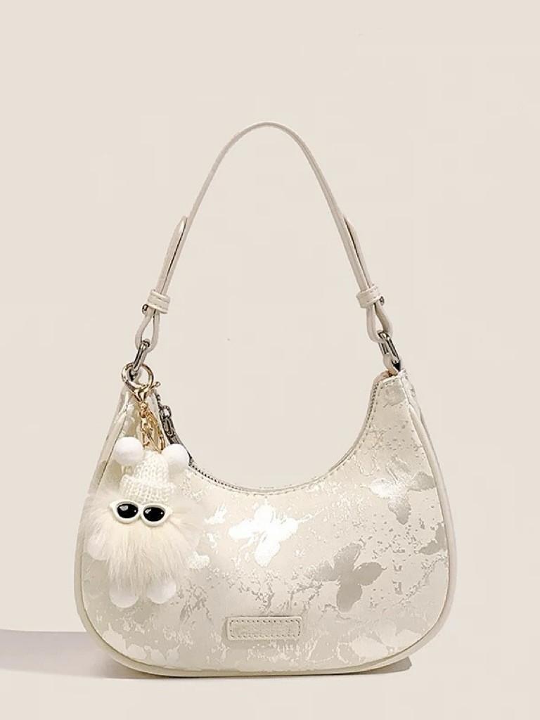 Trendy Women S Bags, Niche Design, Crescent Bags, Fashionable And Versatile Commuter Underarm Bags, Shoulder Messenger Bags, Women