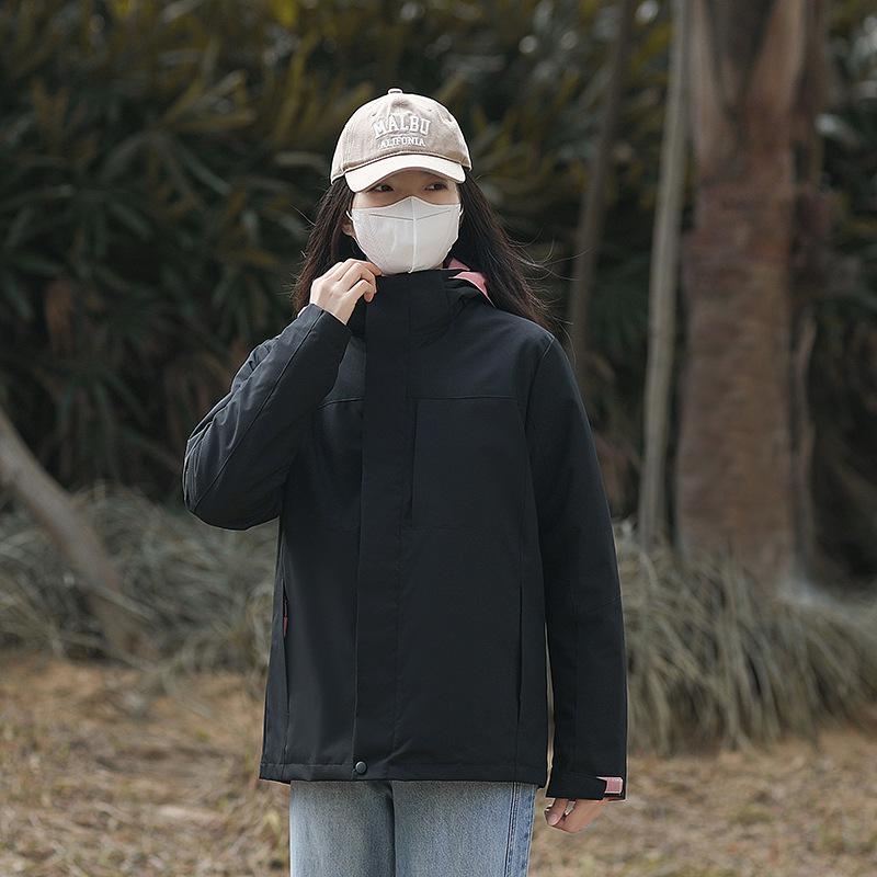 

Куртка мужская осенняя новая свободная одиночная одежда ветрозащитная водонепроницаемая куртка для парных видов спорта на открытом воздухе повседневная куртка 4XL