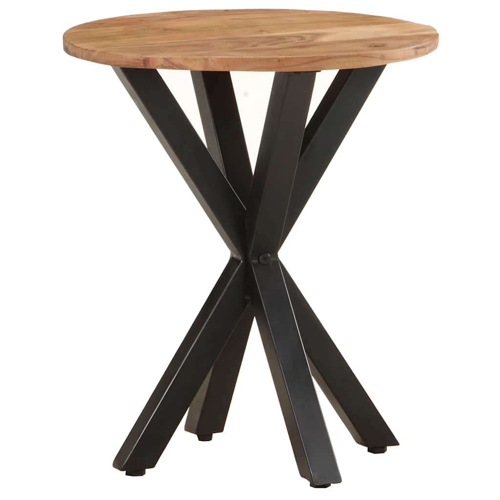 Side Table 48 X 48 X 56 Cm Solid Acacia Wood