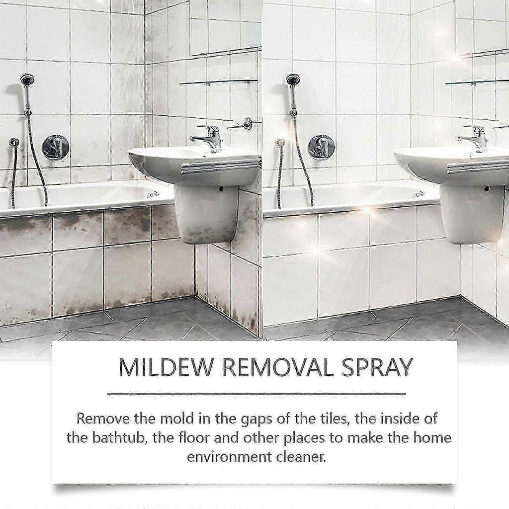 Spray Rimuovi Muffa, 1 pezzo Detergente Rapido per Muffa con Bicarbonato di Sodio e Deodorante per Casa e Cucina