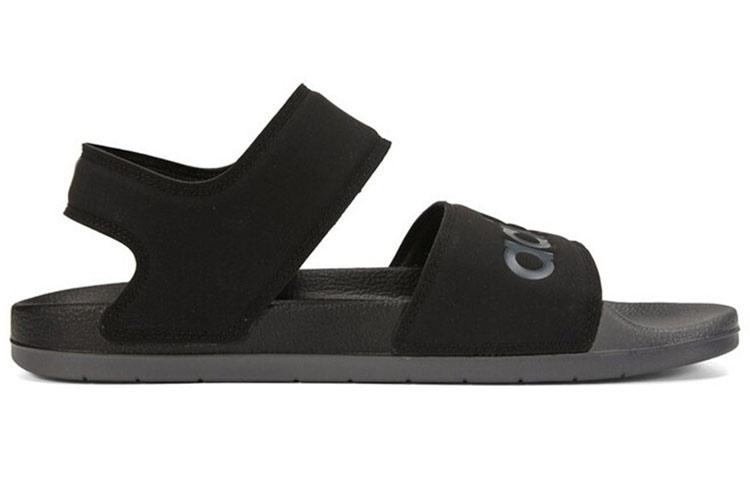 Adilette Adidas Sandál 'Černá Šedá' FY8649