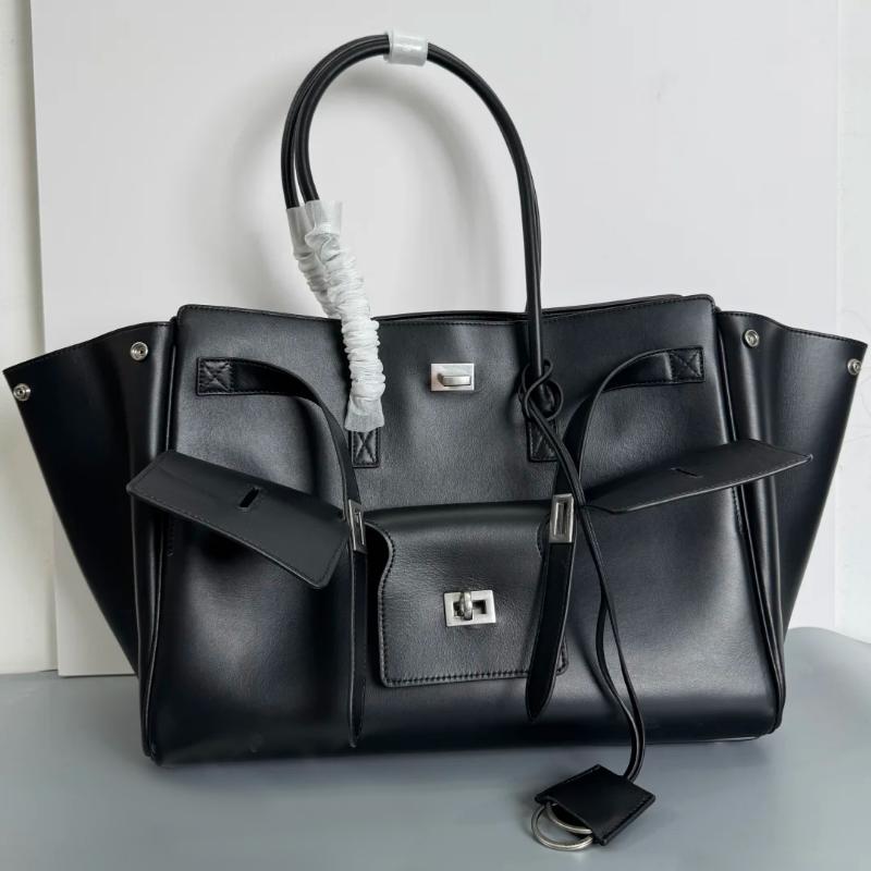 Ladies Luxury Bags Csw003 Women's Brand Tote Bag Rodeo Lock Design Bag High-Quality Soft Pu Leather Handbag Large-Capacity Storage Bag Commuter Shoulder Bag