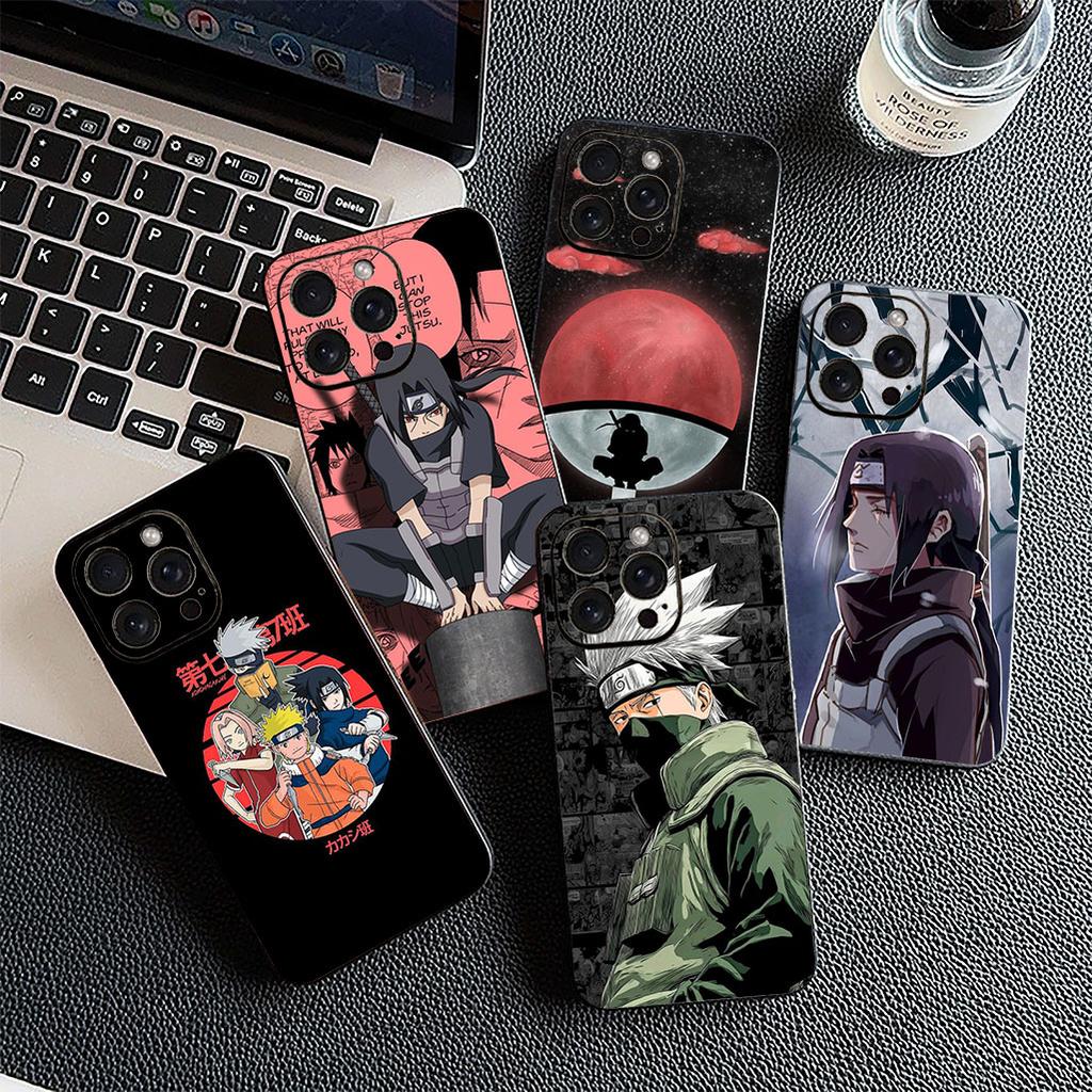 for Samsung Galaxy A56 A26 A36 A10 A20 A30 A31 A32 A50 A55 A52 A53 A33 A12 A14 Phone Case Kakashi Uchiha Sasuke Akatsuki Narutos
