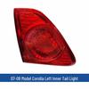 Compatible Taillight Cover for Toyota Corolla 2007-2013: Rear Brake Light Half Assembly