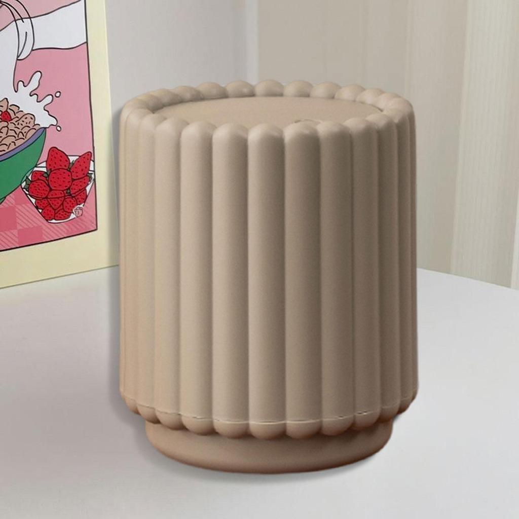 Small Press Top Desktop Trash Can Accessories Tabletop Garbage Can