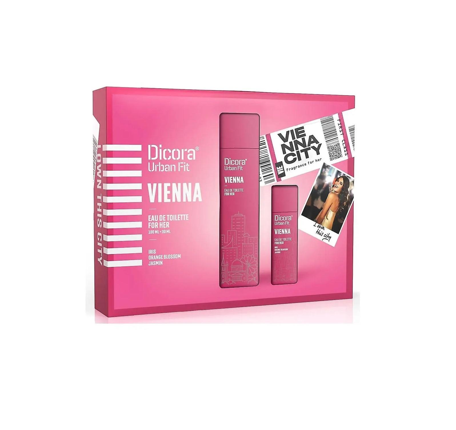 

Set Toilet water Vienna 100 ml + Toilet water Vienna 30 ml Dicora