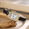 Medieval Temperament High Value Women'S Watch Exquisite Small Belt Small Square Watch Middle School Student Retro Watch