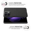 For Oppo Reno13 Pro 5G Phone Case Cloth Texture Anti-Scratch Protective PC Back Cover