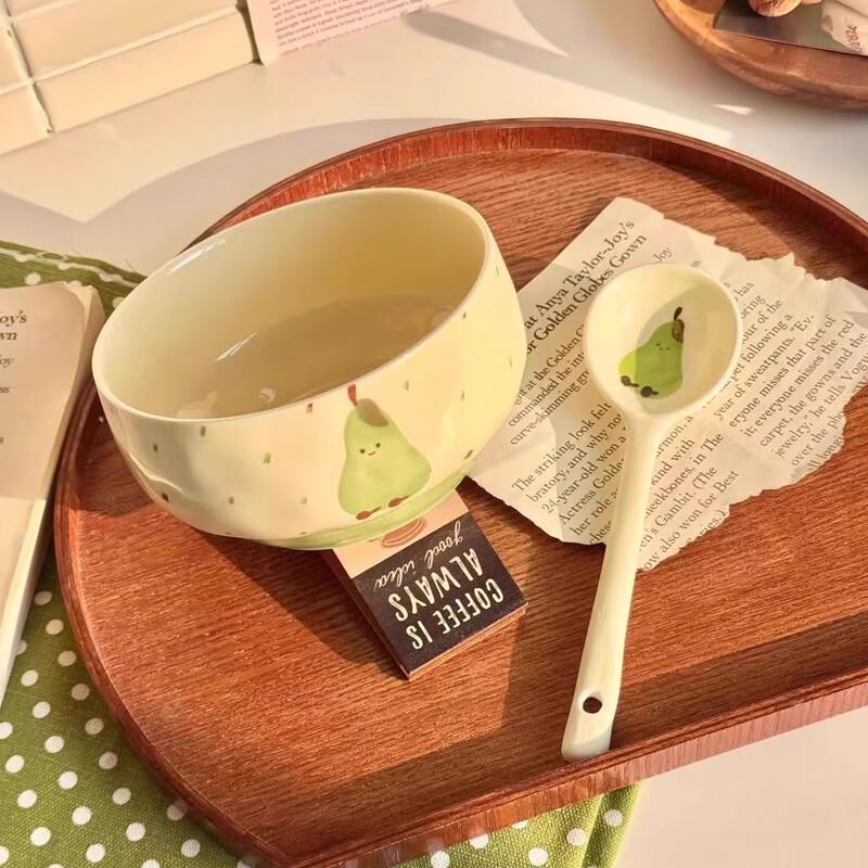 

HX Fruit Croissant Ceramic Bowl Set