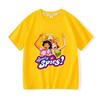 Totally Spies Cartoon Print Children's T-shirt 100%Cotton Tees Streetwear Boys Girls Short Sleeve Casual Kids Top Summer Toddler