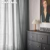 1PC NAPEARL Modern Elegant Sheer Curtain Pleated Fabric Upgrade Window Tulle Curtain for Living Room Bedroom Home Decor