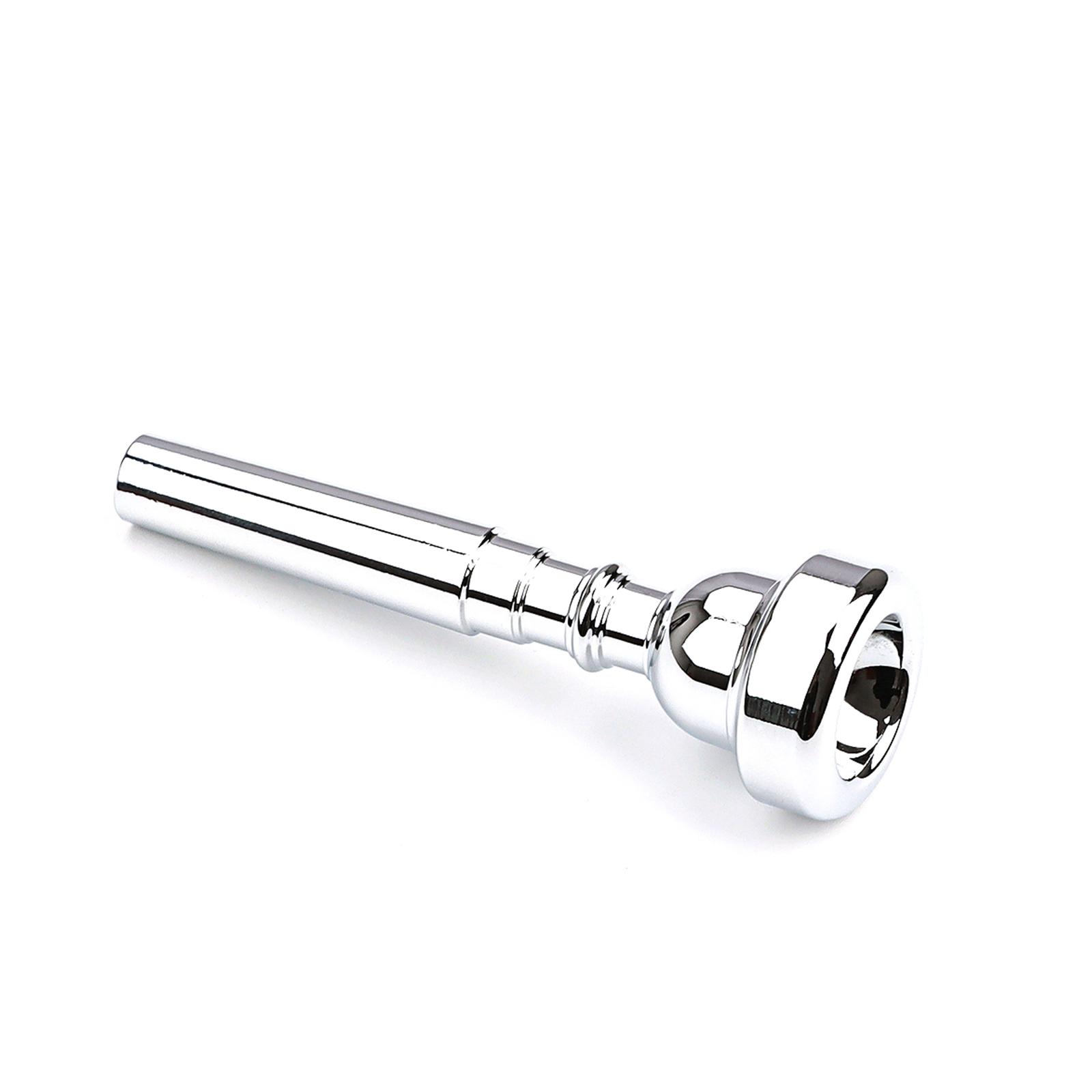 

Прочный металлический мундштук для трубы, замена, посеребренный мундштук для трубы для начинающих и профессиональных игроков