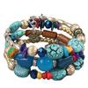 Europe, America, Simple Bohemian Famous Wind Crushed Stone Accessories, Multi-layer Bead Temperament Women's Bracelet