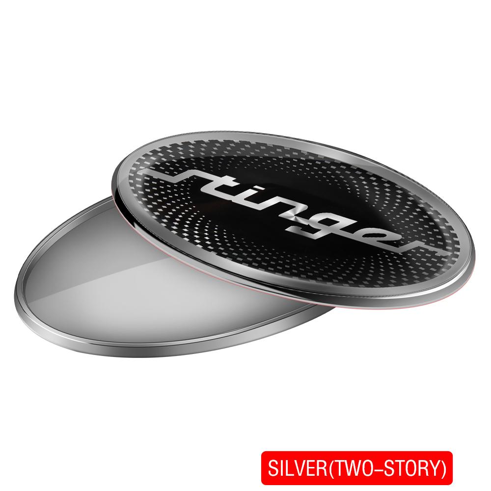 3D Auto Aluminium Metall Logo Abzeichen Karosserie Kotflügel Kofferraum Dekorations Aufkleber Für KIA Stinger RIO Sorento Picanto Ceed Borrego Syros K5