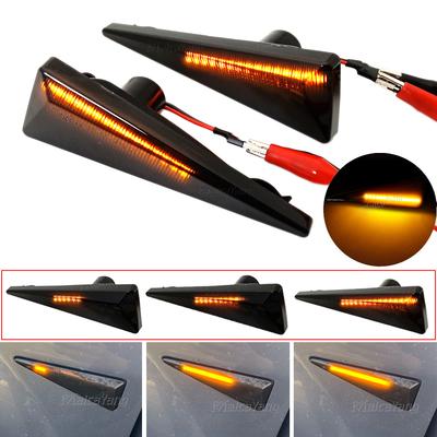2 Stück Dynamische LED Seitenmarkierungs-Blinker für Renault Espace MK4 Vel Satis Wind Avantime Megane 2 Scenic 2 Espace 4