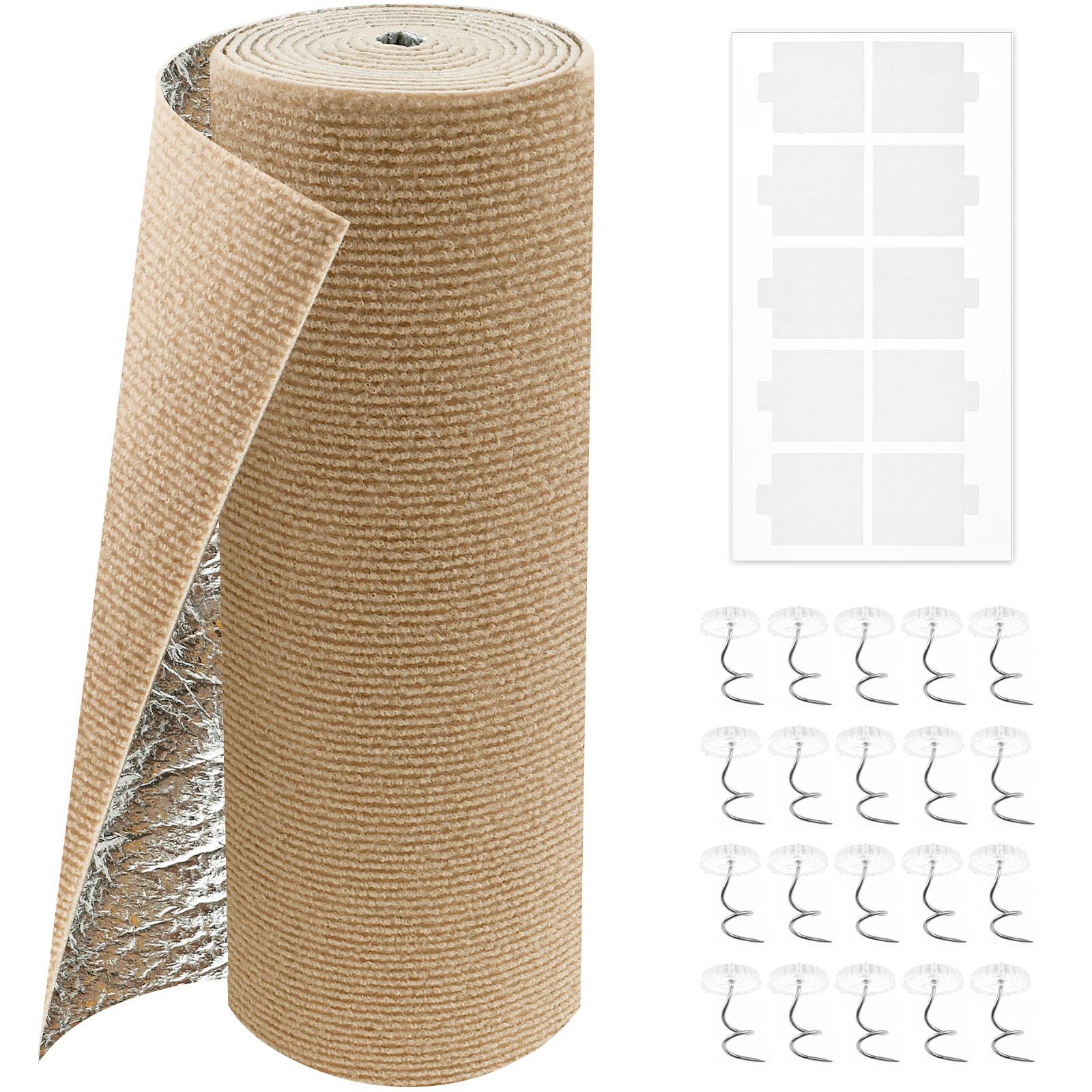 

1/2Pcs Cat Scratching Mat Self Adhesive Cat Scratcher Pad Cuttable Polyester Pet Scratch Couch Protector for Furniture Sofa