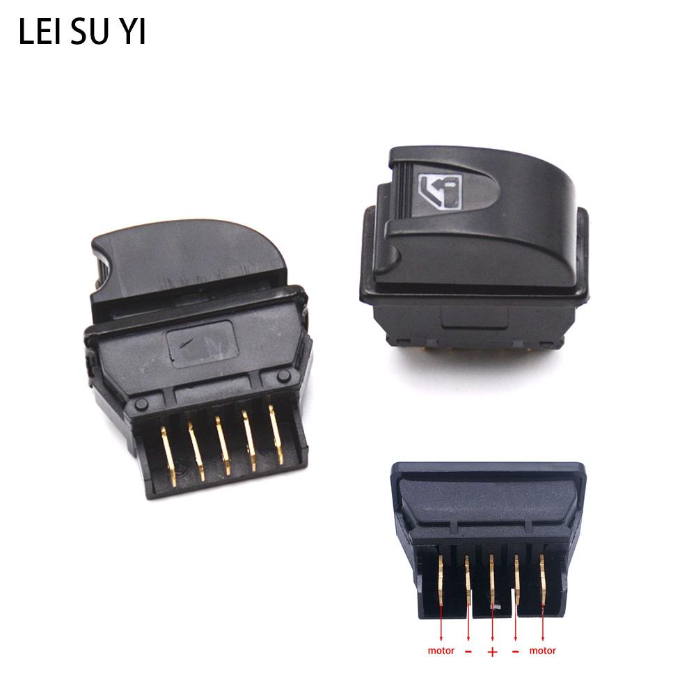5 Pcs Car Accessories Electric Door Power Window Lifter Switch Button Control 5PCS