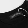 9989 CHROME HEARTS 2025 Sommer Ny Høykvalitets Bomull Rund Hals Løs Stor Størrelse Herre- og Dame-T-skjorte Par-T-skjorte