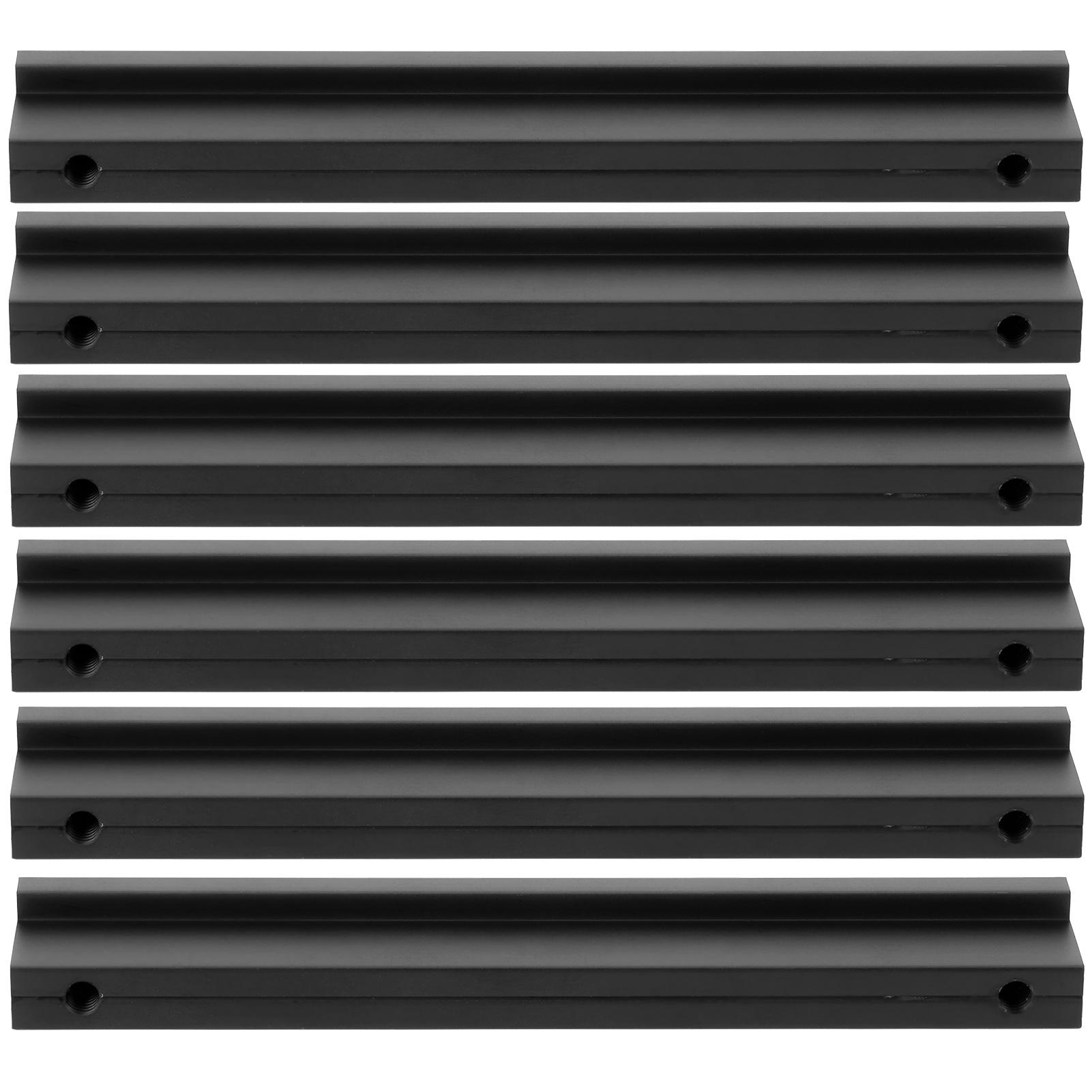 

6 комплектов Т-образных ручек из алюминиевого сплава для дверей кухонных шкафов, мебельных ящиков, фурнитура(64мм )