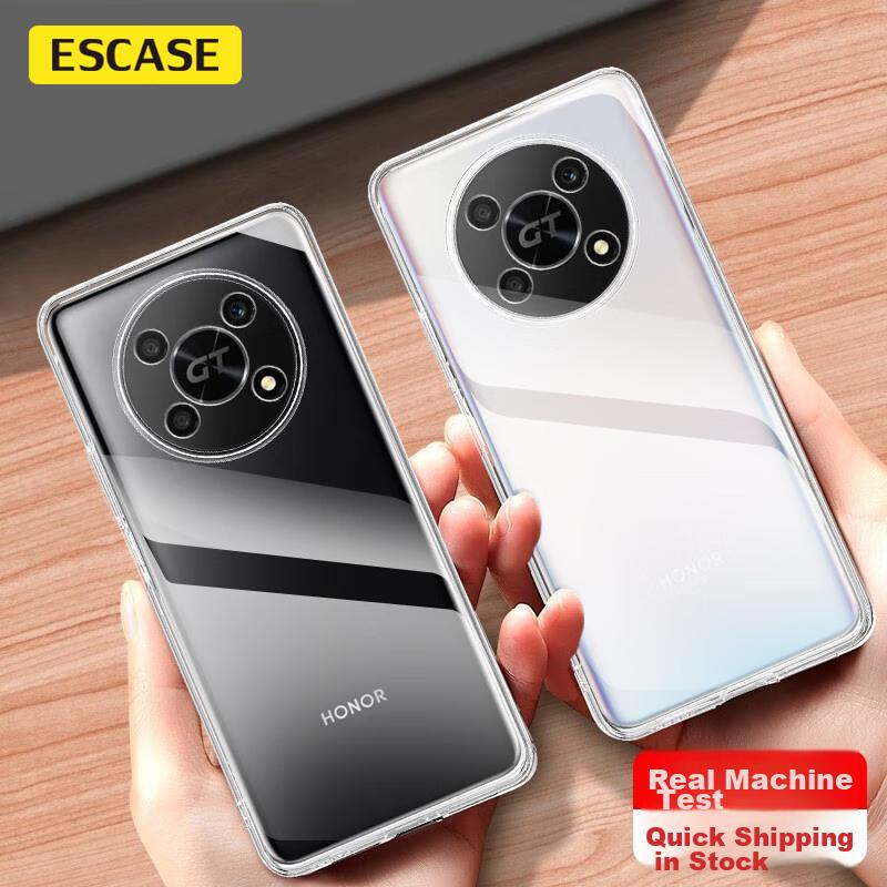 Honor X40gt Racing Edition Phone Case Shockproof Full Coverage/soft Ultra-Thin Silicone (With Lanyard Hole) Transparent