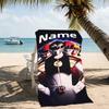 Customizable personalized beach towels Mighty Morphin Power Rangers themed designs.Suitable for the beach, yoga, sports;ideal as beach accessories