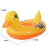 Yellow Duck Kids Inflatable Pool Float Thickened Anti-Rollover BPA-Free PVC Lifebuoy for Beach Vacation Swim Training