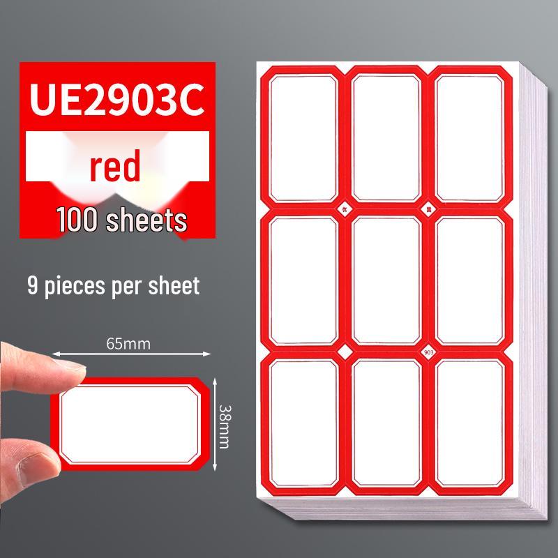 Roztomilé vodotěsné samolepicí poznámkové samolepky - Malé ručně psané štítky