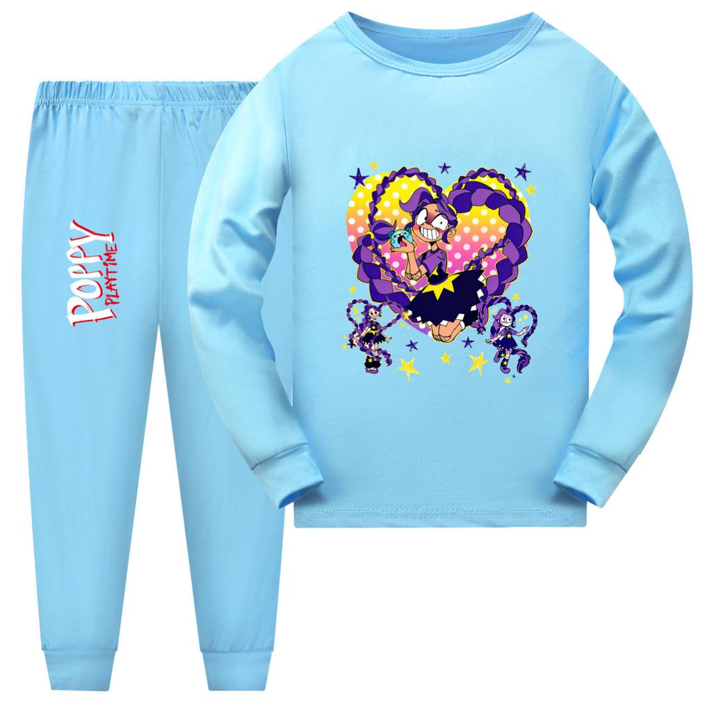 5598 Kids Girls Lily Lovebraids Sleepwear Pajamas T-shirt Pants 2 Pieces Sets