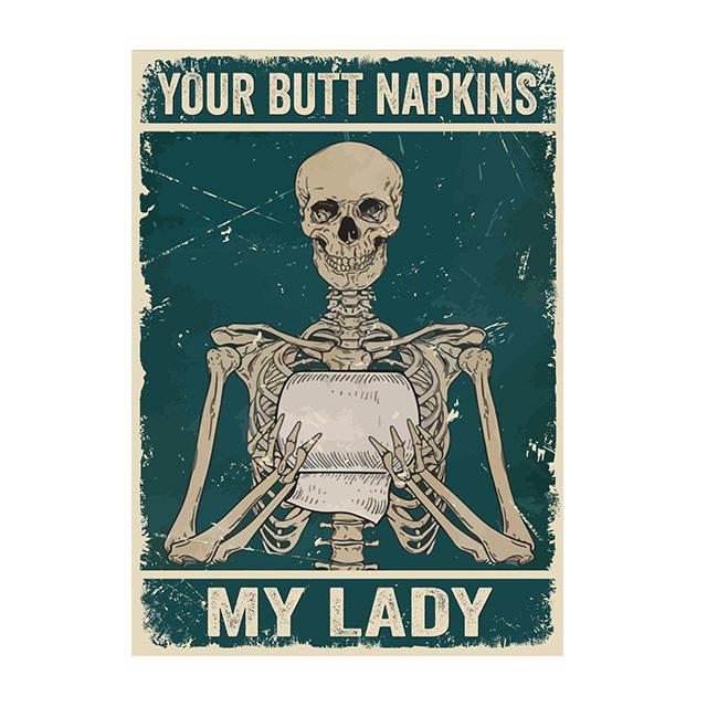Toilettenpapier, lustige Zitate, Skelett-Poster, Wandkunst, Leinwanddruck, nordisches Vintage-Gemälde, Badezimmer, Badezimmer