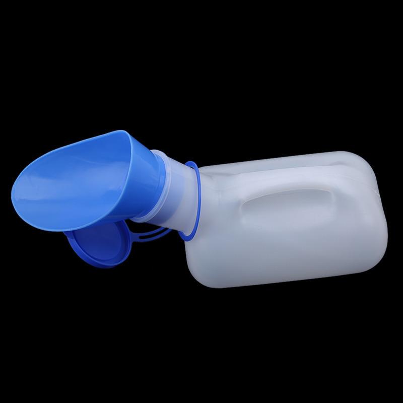 1000ML Plastic Unisex Portable Mobile Urinal Toilet Aid Bottle Urinal Pee Bottle Journey Travel Kits Camping Travel Outdoor Tool