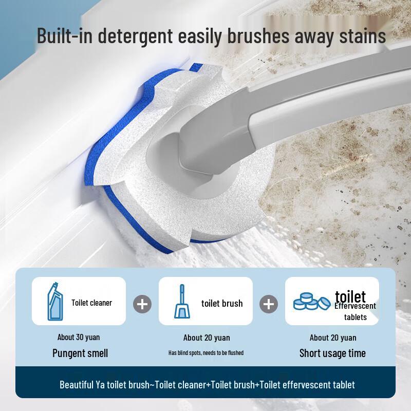 Meiliya Disposable Toilet Brush Set
