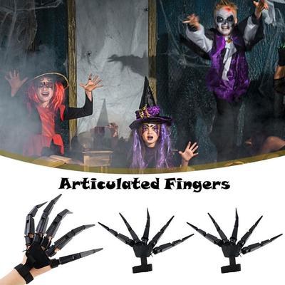 1Pc Halloween Articulated Fingers Outdoor Party Decoration Finger Props Decor Horrible Joints H Y5H7