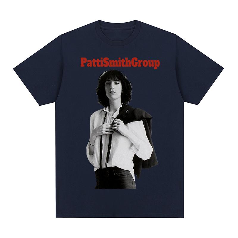 Patti Smith Group Vintage T-Shirt Europäisch Amerikanisch Y2k Baumwolle Herren T-Shirt Neues Tee T-Shirt Damen Oberteile