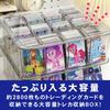 Trading Card Storage Case for Clear with Lid and Compatible with PSA Loaders Large-capacity Collections, Color, Dustproof, Dividers,