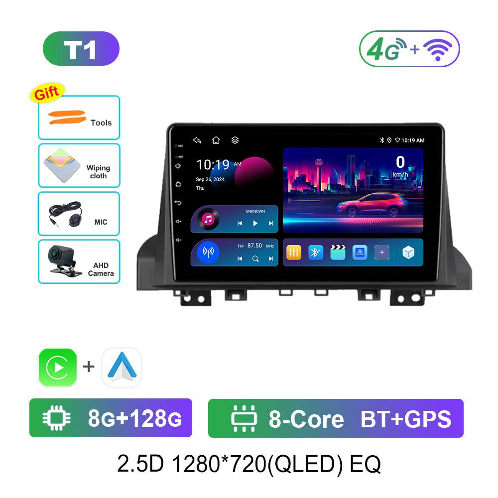 Android 14 For Moskvich 3 2022 - 2024 For JAC JS4 2020 - 2025 Car Radio  Multimedia Player GPS Navi 4G WiFi HD Screen Auto Tools