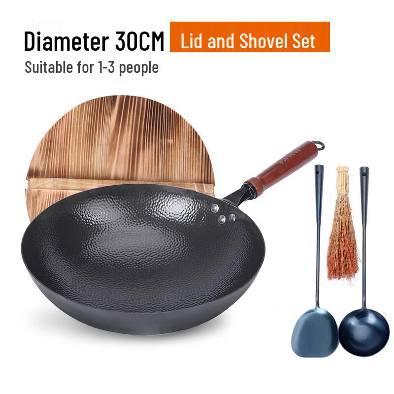 Hakka Xiang Zhangqiu Handmade Iron Wok